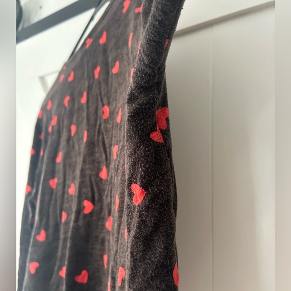 Monrow heart pullover sweater size XL - Picture 7 of 7